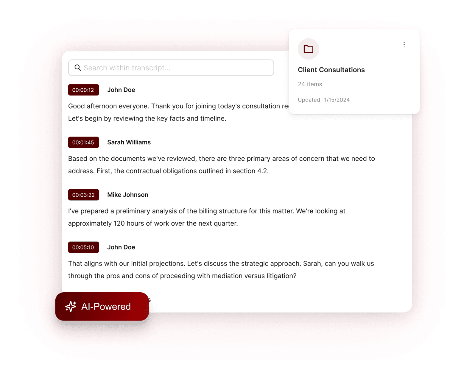Auto-Organized Notes