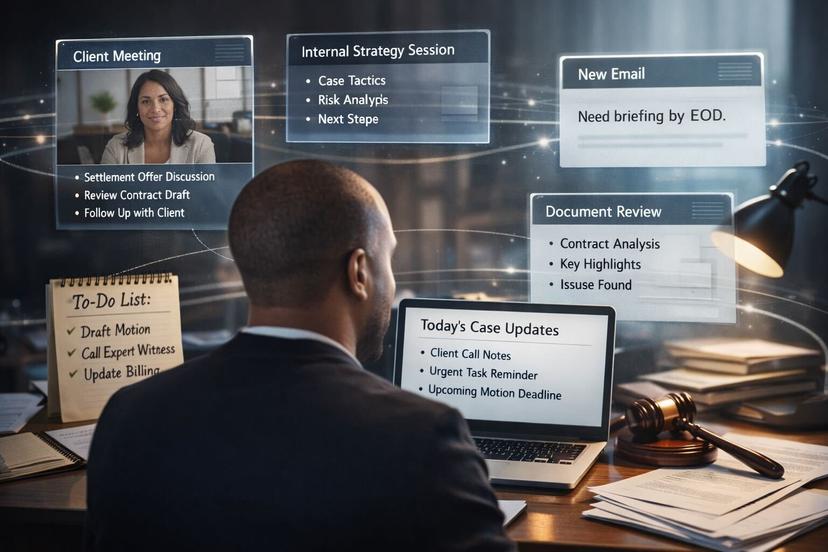 The Context-Switching Problem in Legal Practice (and How AI Should Solve It)